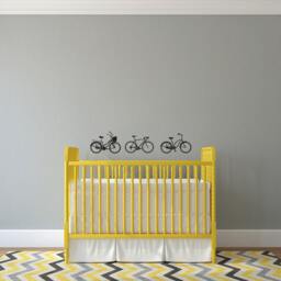 Road Bike Vinyl Wall Decal - Bicycle Art Stickers For Home Decor - thumbnail 2