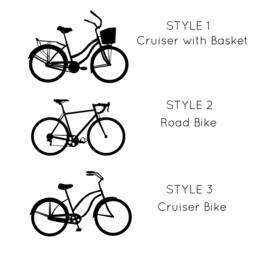 Road Bike Vinyl Wall Decal - Bicycle Art Stickers For Home Decor - thumbnail 3