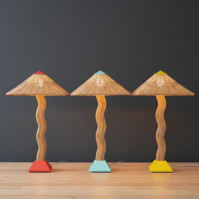 "Rattan Table Lamp ""Pallete" - image 1