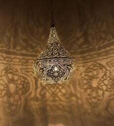 Handmade Moroccan Brass Pendant Light With Oriental Style, Hanging Lamp, Gold Lampshade, Home Decor Lighting & Ceiling