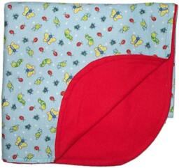 Handmade Flannel Baby Blankets Custom Embroidered For Boys Or Girls - thumbnail 1