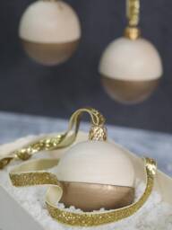 Personalised Dear Santa Wooden Bauble - Christmas Tree Ornament, Kids' Letter Wishing Decoration