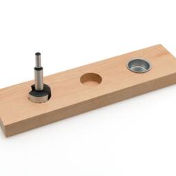 Tealight Holder 10 Pieces 40 Mm + Forstner Bit Toothed 1 5/8 Inch - 41.5 Mm - thumbnail 3