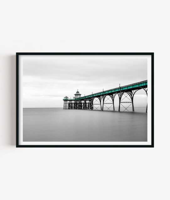 Clevedon Pier Print - Somerset Photography Wall Art UK Coastal Decor - image 1
