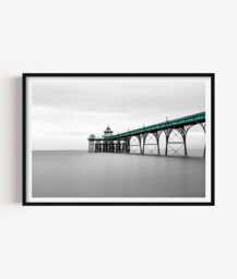Clevedon Pier Print - Somerset Photography Wall Art UK Coastal Decor - thumbnail 1