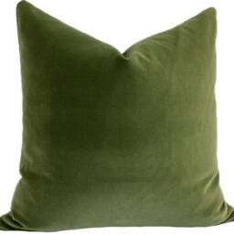 Mind The Gap Mountain Dogs Green Velvet Cushion Cover Pillow - thumbnail 3