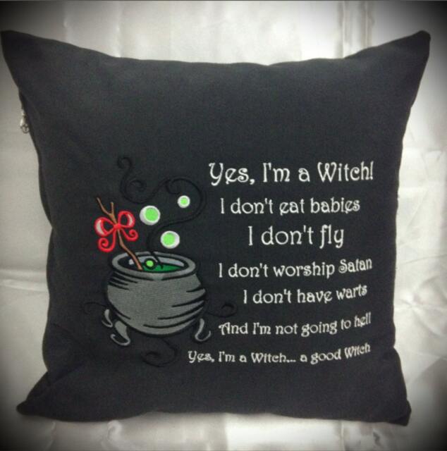 Magic Pillows - Glow in The Dark Paganism Pagan Symbolism Wicca Wizardry - image 1