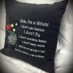 Magic Pillows - Glow in The Dark Paganism Pagan Symbolism Wicca Wizardry - thumbnail 3