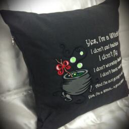 Magic Pillows - Glow in The Dark Paganism Pagan Symbolism Wicca Wizardry - thumbnail 2