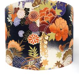 Japanese Birdcage Lampshade Floral Oriental Lamp Shade - thumbnail 4