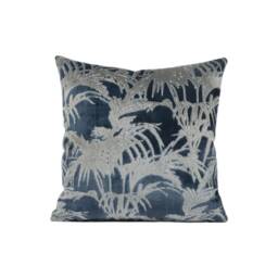 Clarke & - Tropicale Midnight Stunning Velvet Cushion Cover Throw Pillow Designer Home D??cor - thumbnail 2
