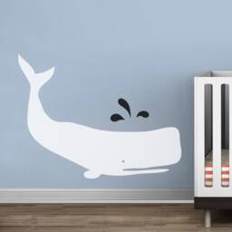 Whales Wall Decal Vinyl Sticker For Baby Nursery - Sea Ocean Fish- 193