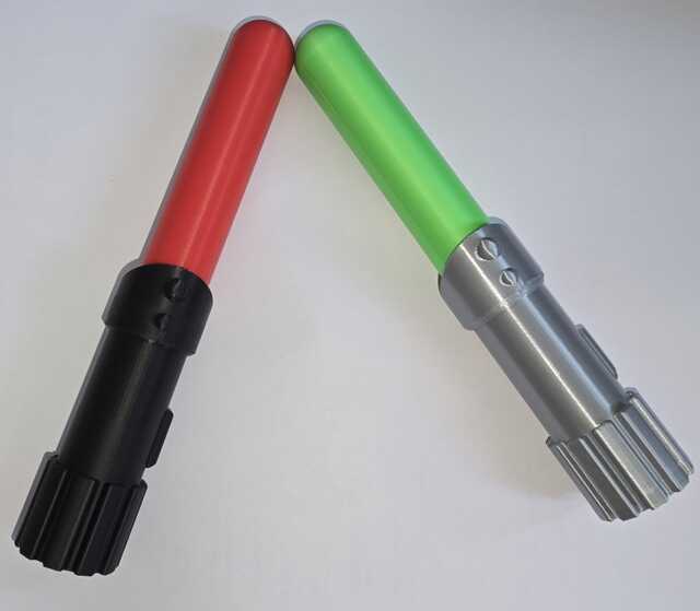 Mini Lightsaber Baby Rattle - Safe & Fun Toy For Your Little One - image 1