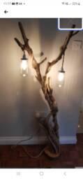 Driftwood Floor Lamp - thumbnail 1