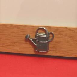 "Watering Can Design Real Oak Picture Frame 6"" X 4" - thumbnail 2