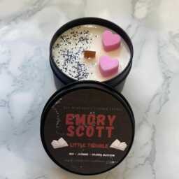 Emory Scott Candle - Nightfall Penelope Douglas Fanart The Cowgirls Devils Night Merch Booktok Dark Romance Gift - thumbnail 3