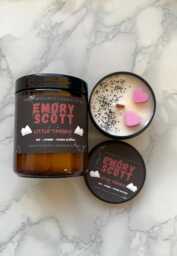 Emory Scott Candle - Nightfall Penelope Douglas Fanart The Cowgirls Devils Night Merch Booktok Dark Romance Gift - thumbnail 1