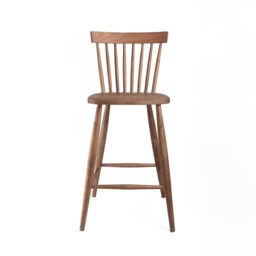 Nordic Bar Stool, New Solid Wood Farmhouse Kitchen Dining Stools in Natural Colours Or Farrow & Ball Paint - thumbnail 3