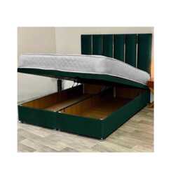 Handmade Plush Velvet Ottoman Bed - 54