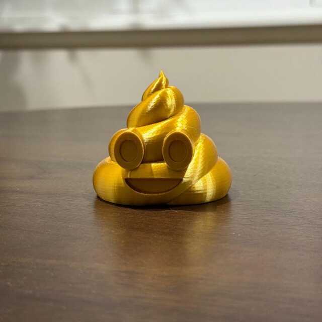 Golden Poop Emoji - image 1