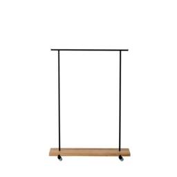 Clothes Rack Made Of Oak Wood & Black Powder-Coated Metal - thumbnail 3