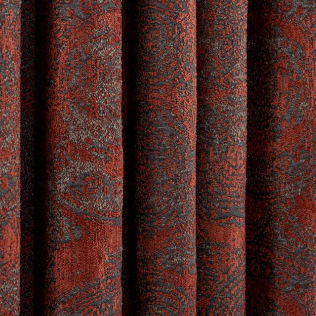 Chenille Curtain Panels Extra Long Drapes, Custom Rod Pocket - 4 Colors - image 1