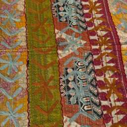 Indian Cotton Kantha Suzani Quilt Boho Home Bedding - thumbnail 3