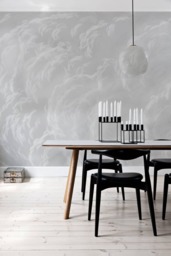 Cloudy Sky Wall Mural, Clouds, Sky, Watercolor, Peel & Stick, Removable Wallpaper, Repositionable, Self Adhesive, Covering, Mural #38 - thumbnail 1