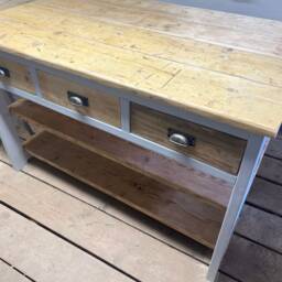 Large Farmhouse Kitchen Island - thumbnail 4