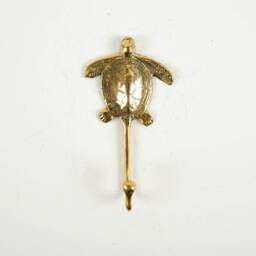 Unique Sea Turtle Bronze Hook, 6.3 - thumbnail 4
