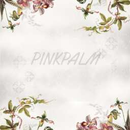 Classic Tropical Flowers - Wall Tapestry Tapestry Hangings Wanderlust Bohemian Home Decor Dorm T#61 - thumbnail 3