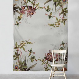 Classic Tropical Flowers - Wall Tapestry Tapestry Hangings Wanderlust Bohemian Home Decor Dorm T#61 - thumbnail 2