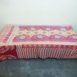 Handmade Kantha Quilt Indian Cotton Bedspread Bedding , Throw - thumbnail 2