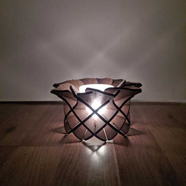Tealight Holder - Best Gift For Her Candle Geometric Tea Light Christmas Gifts, Birthday Present - image 1