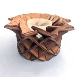 Tealight Holder - Best Gift For Her Candle Geometric Tea Light Christmas Gifts, Birthday Present - thumbnail 2