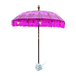 Bali Parasol Base Small Terrazzo Grey, 18Kg Garden Stand