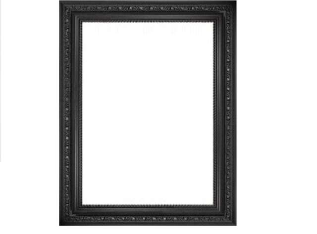 Ornate Shabby Chic Picture Photo Poster Frame -Black Antique Vintage Style - image 1