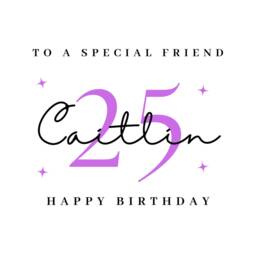 Friend 25Th Birthday Candle Gift Set Box Gifts Present Friends - thumbnail 4