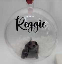 Dachshund Personalised Bauble, Christmas Decoration, Dog Lover Gift, Owner - thumbnail 4