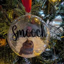 Dachshund Personalised Bauble, Christmas Decoration, Dog Lover Gift, Owner - thumbnail 2
