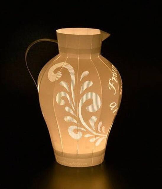 Bembel Light, Frankfurt Apple Wine Lantern, Ebbelwoi Original Gift From Frankfurt, Excl. Glass - image 1