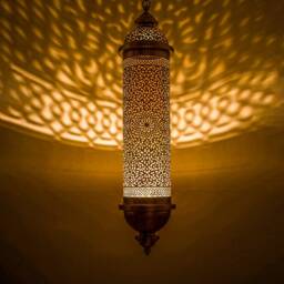 Long Pendant Light, Handmade Moroccan Light, Hanging Lamp , Lampshades Lighting, New Home Decor Ceiling Shade - thumbnail 2