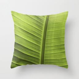 Tiki Pillow Cover - Leaf Pillow Case Green Plant Bird Of Paradise Nature Cushion Throw Home Decor - thumbnail 1
