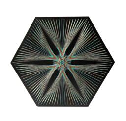 String Art Star's Twinkling Wall Art Home Decor Handing Mandala 3D New Age Spiritual Gift, Yoga - thumbnail 1