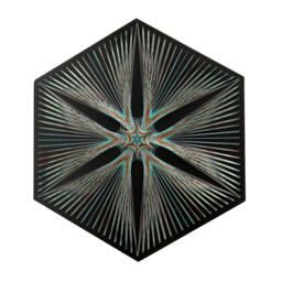 String Art Star's Twinkling Wall Art Home Decor Handing Mandala 3D New Age Spiritual Gift, Yoga - thumbnail 2