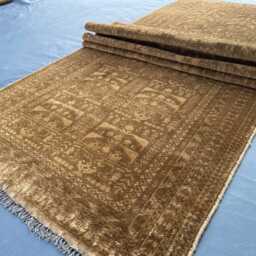 Handmade Olive Green Runner Rug 3x10, Muted Wool Ensi Hallway Khaki Brown Tribal Runner, Long Entryway Welcome Entrance - thumbnail 2