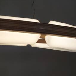 Rocket Ceiling Light Wooden Armstrong Inspired Pendant Lamp - thumbnail 4
