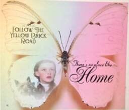 Judy Garland Wizard Of Oz Butterflies 3D Wall Art Decals, Home Gift - thumbnail 1