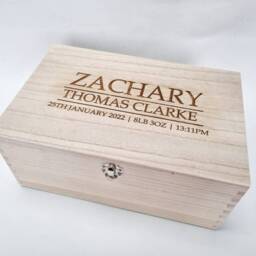 Baby Memory Keepsake Box - Block - thumbnail 3