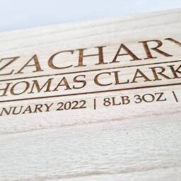 Baby Memory Keepsake Box - Block - thumbnail 4